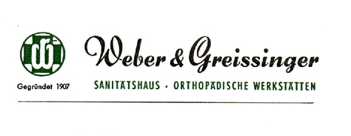 Weber Greissinger-Logo von 1907